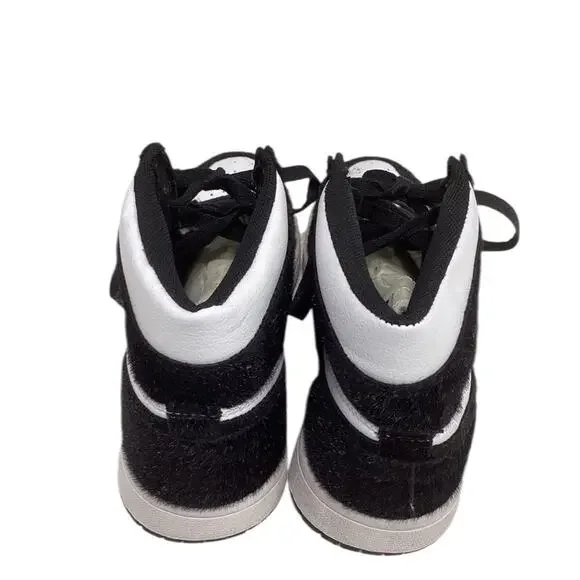 Nike Air Jordan 1 Retro High OG Black White Pony Hair CD0461 007 Sneakers Size 8 - Picture 4 of 15